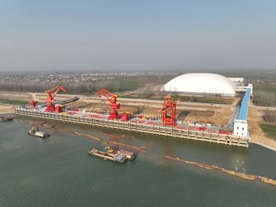 五河县城南综合码头即将交工验收，安防设备全面护航运行安全